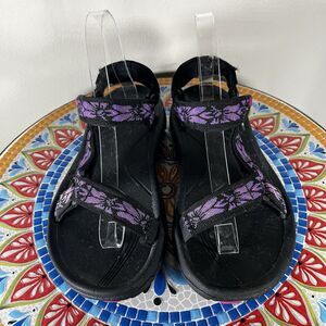 Teva Hurricane XLT2 Womens Sz 6 Purple Black Sport Sandals Hiking Outdoors
